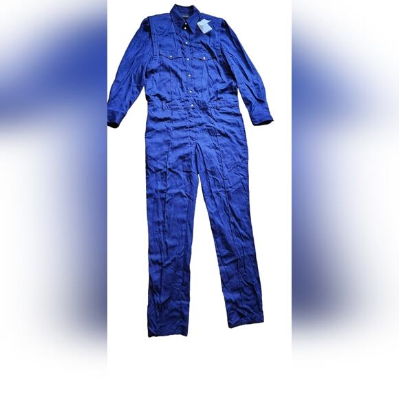 Isabel Marant blue jumpsuit size 10 - Picture 6 of 9
